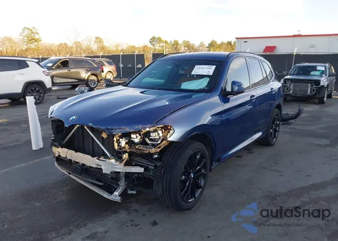 2021 BMW X3 Sdrive30I from USA, damaged, VIN 5UXTY3C03M9G54352